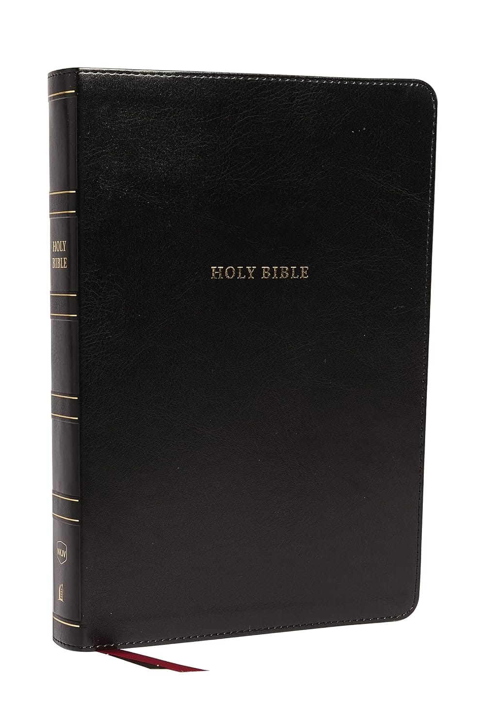 NKJV Super Giant Print Reference Bible, Black Leathersoft
